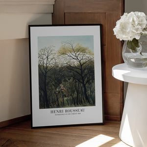 Tablou înramat „Rendezvous In The Forest” de Henri Rousseau