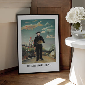 Tablou înramat „Self Portrait 1890” de Henri Rousseau