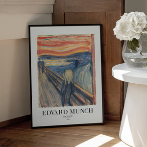 Tablou înramat „Skriet (The Scream)” de Edvard Munch