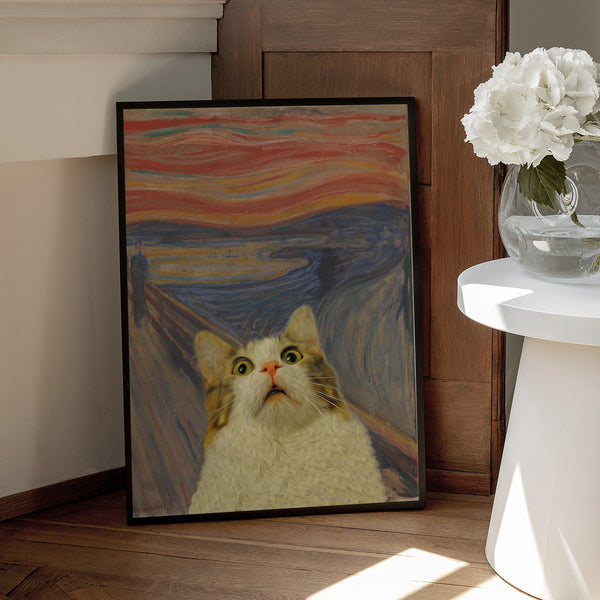 Tablou înramat „The Meow 02” de Artelele