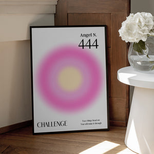 Tablou înramat „Angel Number 444” de Amélie