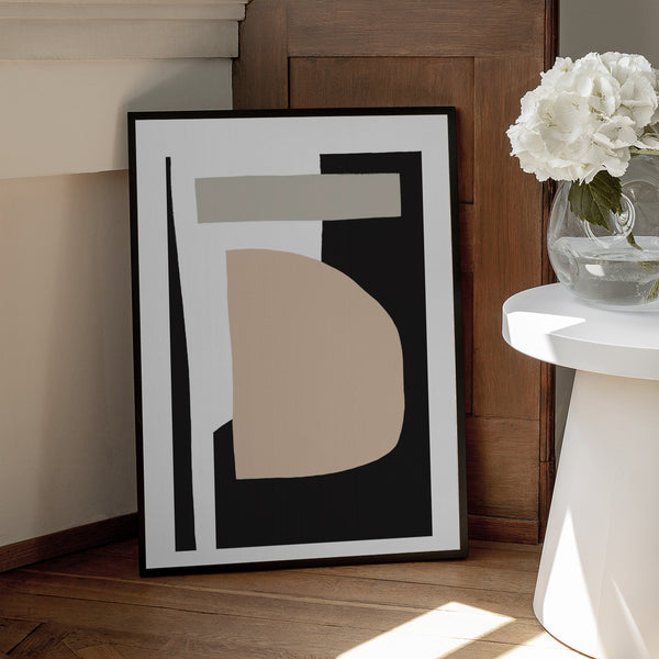 Tablou înramat „Abstract Layers” de uplusmestudio