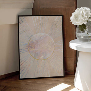 Tablou înramat „Boho Sun Rays” de Sarah Manovski