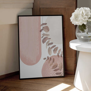 Tablou înramat „boho pink-2” de Sally Ann Moss