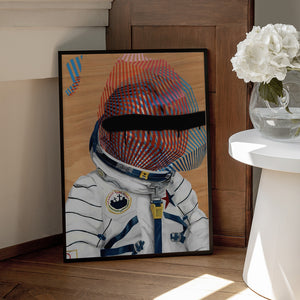 Tablou înramat „Spaceman 2” de Famous When Dead