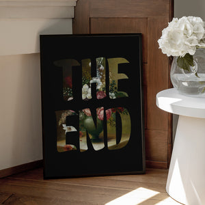 Tablou înramat „The End” de Famous When Dead
