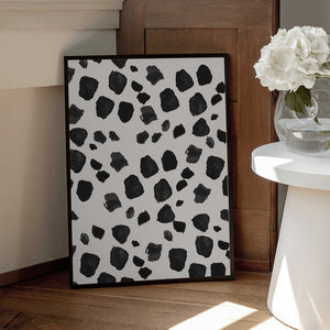 Tablou înramat „Love Black” de Sally Ann Moss