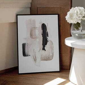Tablou înramat „Brush Strokes-1” de Sally Ann Moss