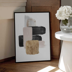 Tablou înramat „Brush Strokes-6” de Sally Ann Moss