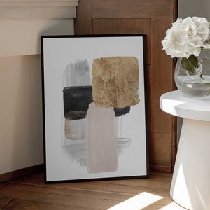 Tablou înramat „Brush Strokes-4” de Sally Ann Moss