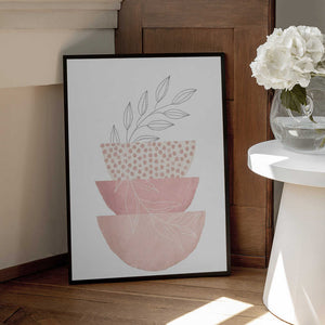 Tablou înramat „Love Pink-3” de Sally Ann Moss