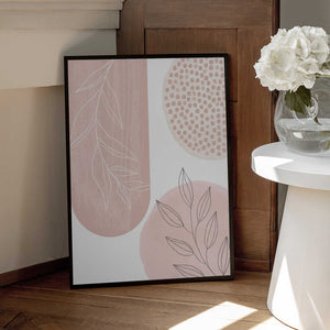 Tablou înramat „Love Pink-2” de Sally Ann Moss