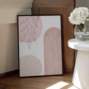 Tablou înramat „Love Pink-1” de Sally Ann Moss