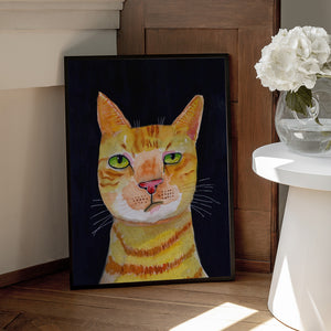 Tablou înramat „Ginger Cat” de Sharyn Bursic