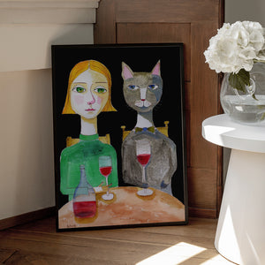 Tablou înramat „Best Friends” de Sharyn Bursic