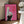 Tablou înramat „It's All Love Hand Pink” de Frances Collett