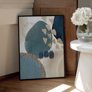 Tablou înramat „Blue Beauty-3” de Sally Ann Moss