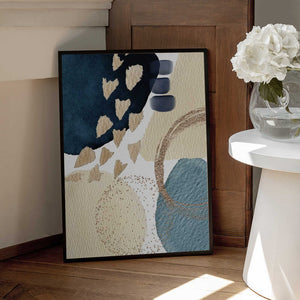 Tablou înramat „Blue Beauty-2” de Sally Ann Moss