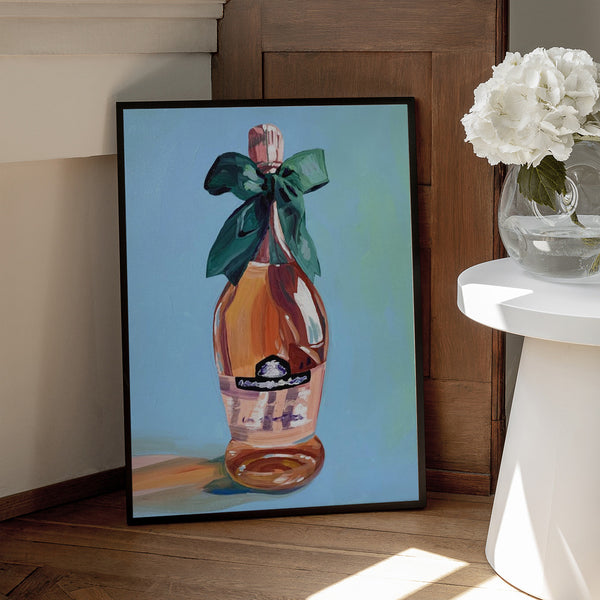 Tablou înramat „Rosé” de Pauline Wegman | Key and Sea Creative