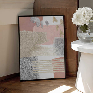 Tablou înramat „Delicate Pink-3” de Sally Ann Moss