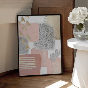 Tablou înramat „Delicate Pink-2” de Sally Ann Moss