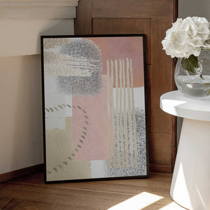 Tablou înramat „Delicately Pink-1” de Sally Ann Moss
