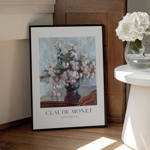 Tablou înramat „Chrysanthemums” de Claude Monet