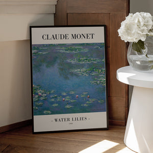 Tablou înramat „Water Lilies” de Claude Monet