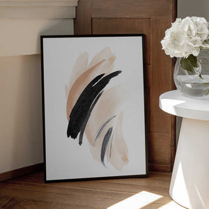 Tablou înramat „Simple Beige-2” de Sally Ann Moss