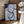 Tablou înramat „Lines of Blue-2” de Sally Ann Moss