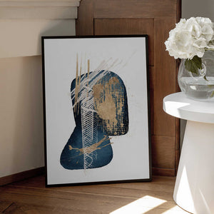 Tablou înramat „Stunning Blue-3” de Sally Ann Moss