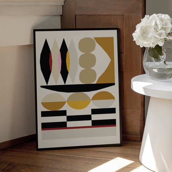 Tablou înramat „Abstract composition 25” de NKTN