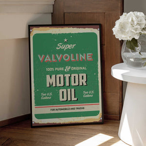 Tablou înramat „Valvoline” de Fadil Roze