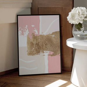 Tablou înramat „Pride of Pink-3” de Sally Ann Moss