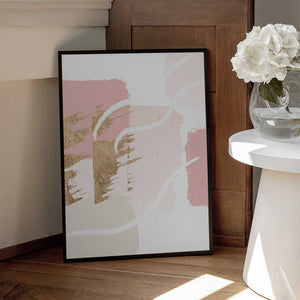 Tablou înramat „Pride of Pink-1” de Sally Ann Moss