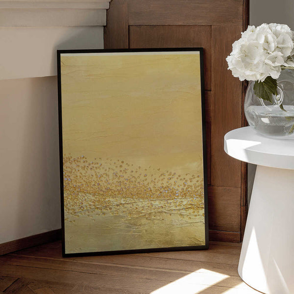 Tablou înramat „Gold” de Alyson Storms