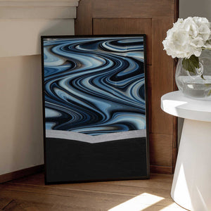 Tablou înramat „Nebula Glass” de Alyson Storms