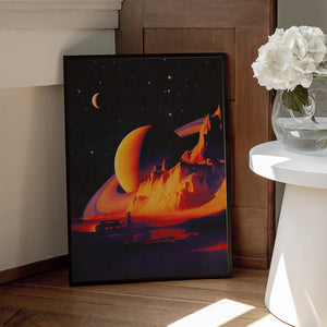 Tablou înramat „Alien Landscape” de Taudalpoi