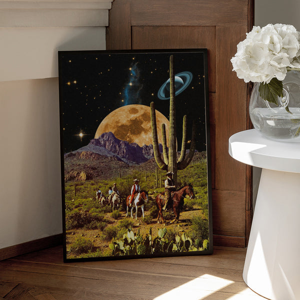 Tablou înramat „Space Cowboys” de Taudalpoi
