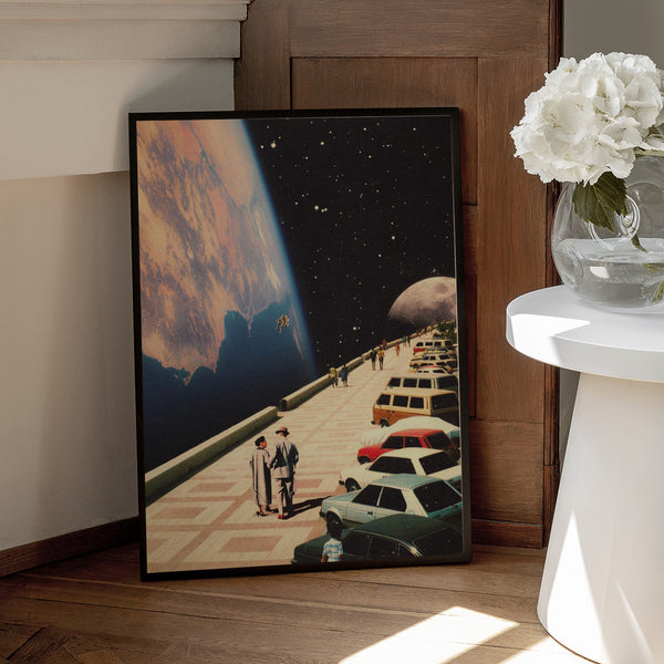Tablou înramat „Space Promenade” de Taudalpoi