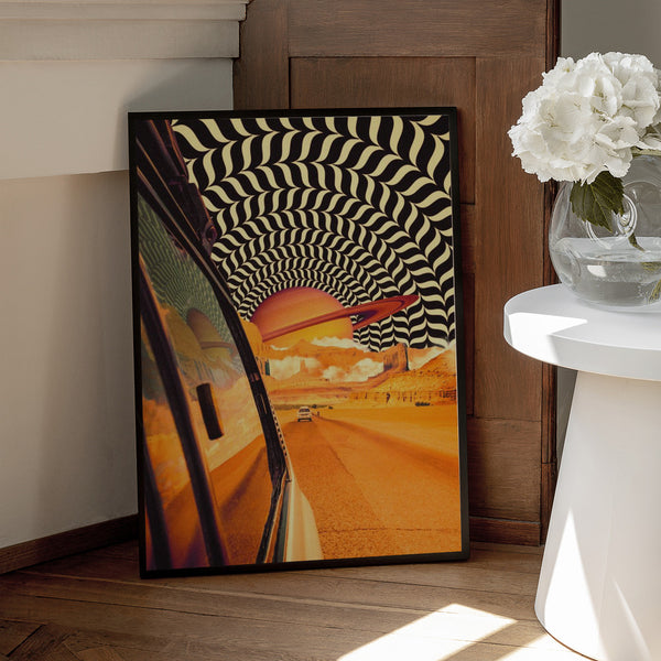 Tablou înramat „The Real Road Trip II” de Taudalpoi