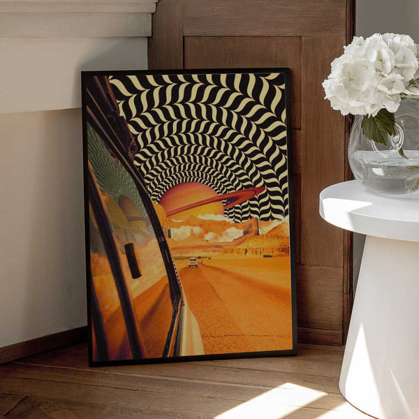 Tablou înramat „The Real Road Trip II” de Taudalpoi
