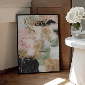 Tablou înramat „Chaos in Bloom-1” de Sally Ann Moss