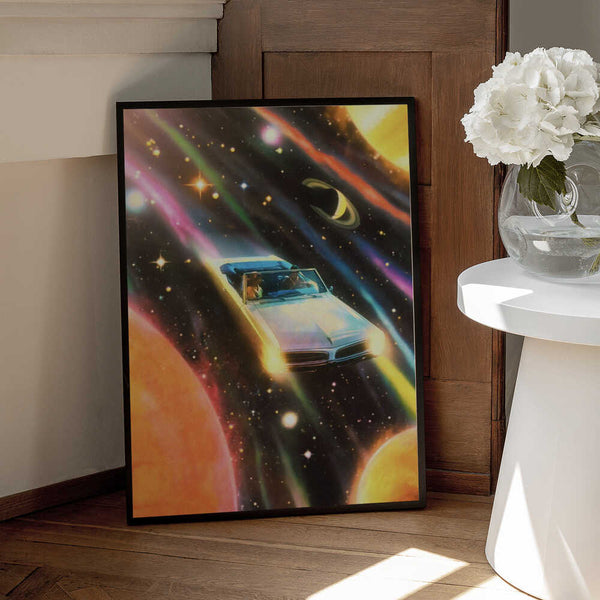 Tablou înramat „When The Light Gets In” de Taudalpoi