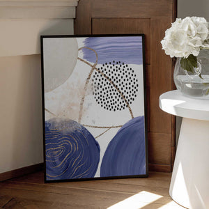 Tablou înramat „Circle of Colour-1” de Sally Ann Moss