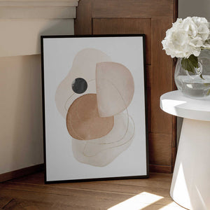Tablou înramat „Geometric Abstract Art” de Melloi Art Prints
