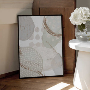 Tablou înramat „Smooth Neutral 1” de Sally Ann Moss