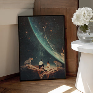 Tablou înramat „Guardians of Our Future” de Frank Moth