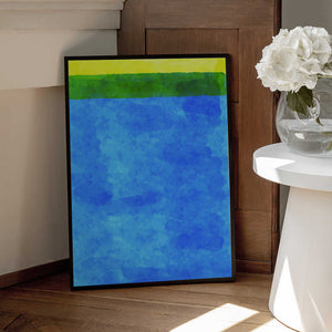Tablou înramat „Minimal Watercolor #3” de jay stanley