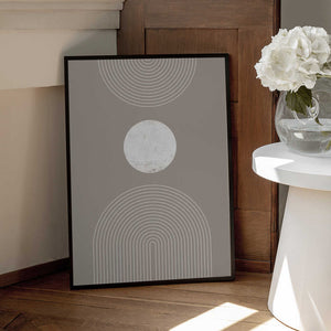 Tablou înramat „10712x3ratio” de Melloi Art Prints